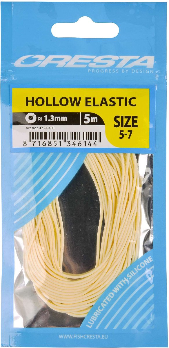 Cresta Hollow Elastic - 5m Maat 14-16 (2.6mm) van Cresta — afbeelding 4