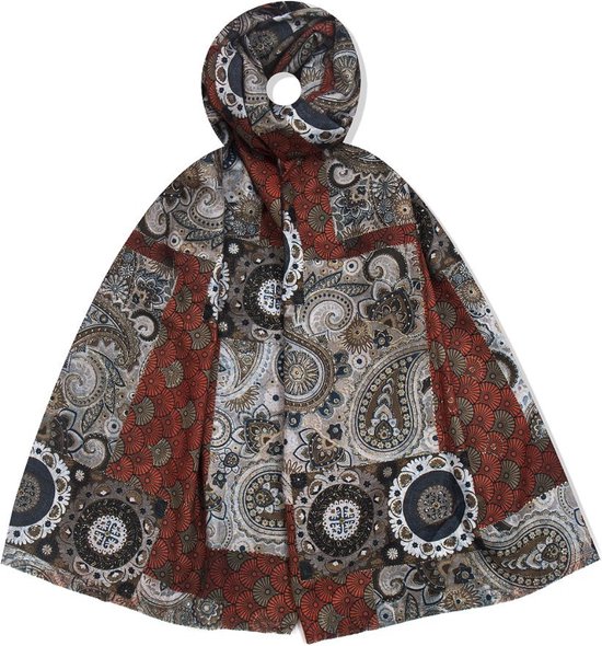 World of Shawls Sjaal met vlinderprint voor vrouwen, celebrity-stijl, maxi, wrap, sarong en sjaal, trendsettend, modeaccessoire voor alle gelegenheden, 95x190