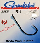 Gamakatsu haak F314 Size:1/0 Qty:25