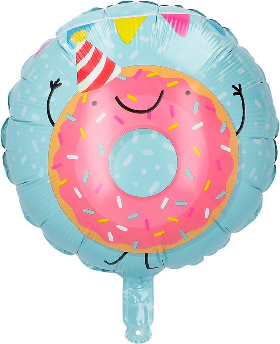 Boland - Folieballon Donut  - Multi - Folieballon