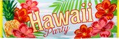 Boland - Polyester banner 'Hawaii party' - Tropisch - Tropisch