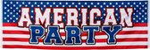 Boland - Polyester banner 'AMERICAN PARTY' - Landen - Landen