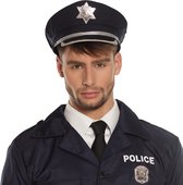 Boland - Pet Politieagent - Verstelbaar - Volwassenen - Unisex - Politie en Boeven