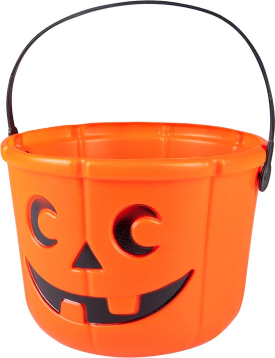 BOLAND BV - Seau à citrouille pour Halloween - Accessoires> Sacs> Sacs à main