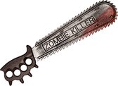 Boland - Kettingzaag 'Zombie killer' (50 cm) - Volwassenen - Unisex - Zombie - Halloween accessoire - Decoratie - Horror