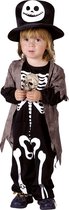 Boland - Kostuum Skully rascal (3-4 jr) - Kinderen - Skelet - Halloween verkleedkleding - Skelet