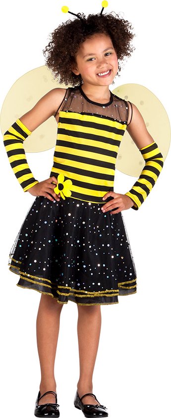Boland - Kostuum Bee-bee (4-6 jr) - Kinderen - Bij - Dieren - Bij