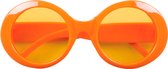 Boland - Partybril Jackie neon oranje Oranje,Neon - Volwassenen - 60's & 70's - Hippies & Flower Power - 60's & 70's - Hippie & Flower Power
