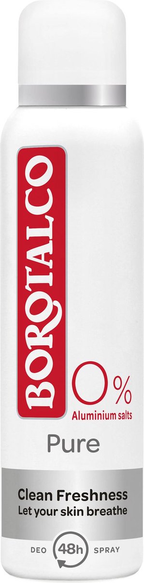 Bol.com Borotalco Deospray - Pure Clean Freshness 150 ml aanbieding