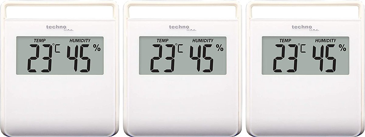 Kamerthermometer - Digitale Thermometer – Vochtigheidsmeter - Binnenthermometer