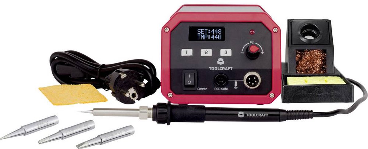 Stazione saldante, TOOLCRAFT ST-200 Pro 230 W 150-480 °C