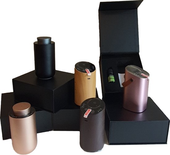 Waterloze diffuser voor etherische oliën, vernevelaar, 7 kleuren ledlicht