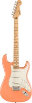 Bol.com Fender Limited Edition Player Stratocaster Pacific Peach Maple Fingerboard - Elektrische gitaar - oranje aanbieding