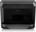 Achterkant van de zwarte Stream Deck+ met USB-C poort.