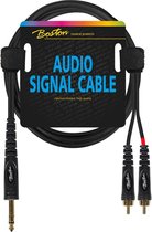 AC-272-150| Boston audio signaalkabel - Tulp naar jack stereo