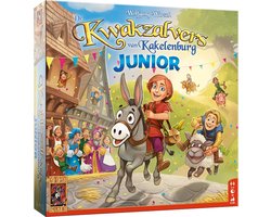 foto van 999 Games - De Kwakzalvers van Kakelenburg Junior - Bordspel - Bevat verschillende niveaus