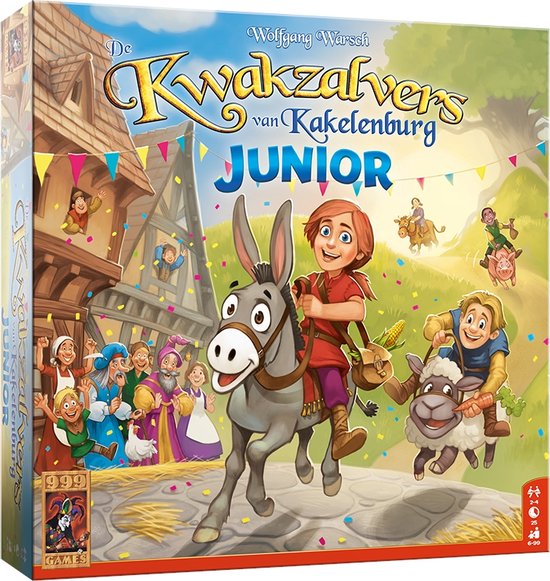 Afbeelding van het spel De Kwakzalvers van Kakelenburg Junior Bordspel