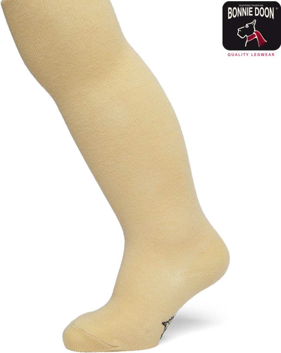 Bonnie Doon Baby Maillot Beige/Geel maat 80/86 - Meisjes - Organic - Zacht Organisch Katoen - GOTS gecertificeerd - Gladde naden - Comfortabele Boord - Geen vervelende naden - Sheepskin - BE024802.346