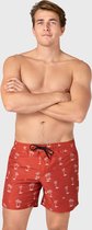 Brunotti CrunECO-Mini-N Heren Zwemshort - Terra Cotta - XL