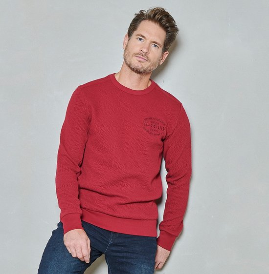 Twinlife Pullover Pull Tw24307 Rubarb Homme Taille - M