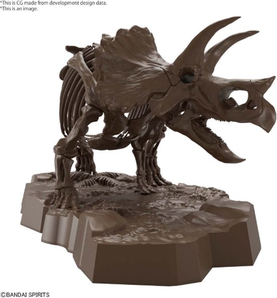 Foto: Bandai imagery skeleton 1 32 triceratops model kit