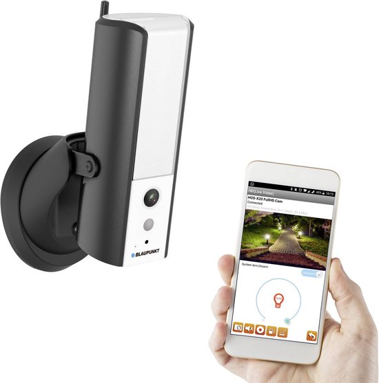 Caméra de Surveillance Light HD avec Détecteur de Mouvement et Projecteur -  Alarme via... | bol