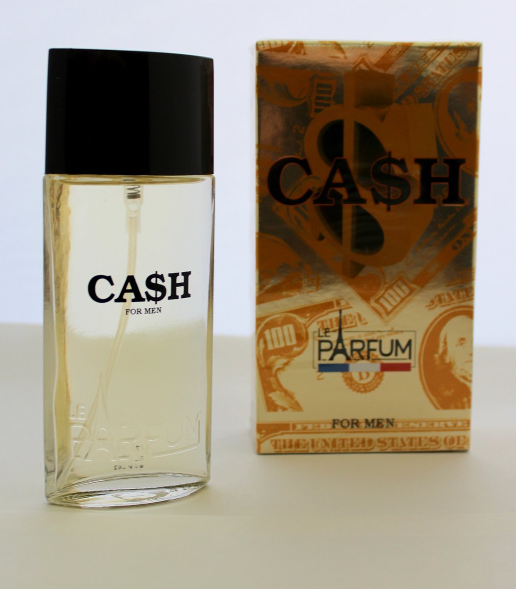 Cash for Men een heerlijk kruidige/frisse geur met Leder, Pepermunt.