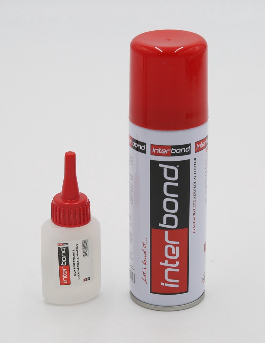 Akfix Super Glue Extra Strong - Super Glue with Activator CA Glue (25 g 100 ml)