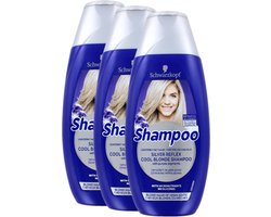Schwarzkopf Shampoo - Reflex Silver (Zilvershampoo) - Voordeelverpakking 3  x 250 ML | bol.com