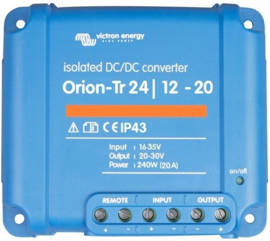 Victron Orion-Tr 24/12-20A (240W) Omvormer