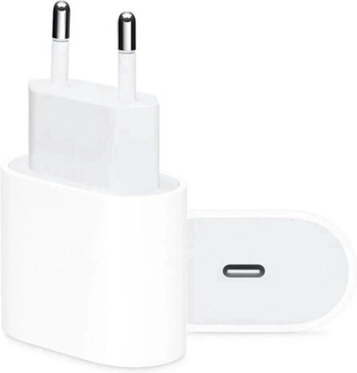 Snellader iPhone oplader met ( 1 Meter ) iPhone Oplader Kabel 20W USB