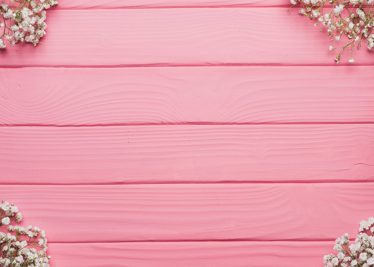 Papieren Placemats Onderleggers Roze hout 50 stuks (30x42cm)