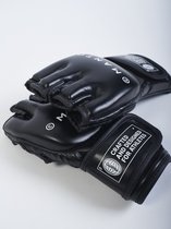 Manto - MMA Handschoenen - Impact - MMA Gloves - Zwart - XL