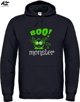 Klere-Zooi - Boo! I'm a Monster - Hoodie - 4XL