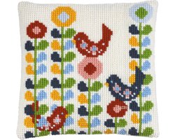 Pako borduurpakket kruissteek kussen - Scandinavisch - geprint stramien - 003.295 - DIY kit
