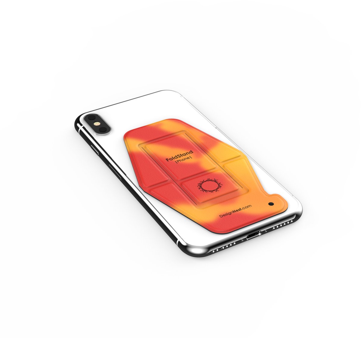 DesignNest FoldStand Phone +cardholder thermochromic materiaal - Telefoonstandaard