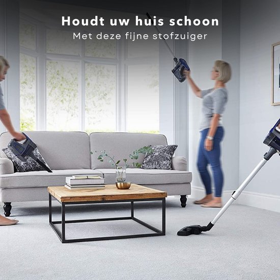 TOMADO TVC2002B Stofzuiger met zak | 2 liter- HEPA 12 filter - Lichtgewicht - Zwart