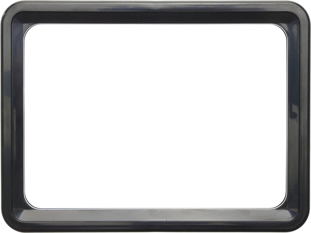 PrimeMatik - Frame voor borden en posters A3 427x304mm zwart voor belettering
