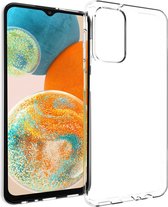 Accezz Hoesje Geschikt voor Samsung Galaxy A23 (5G) Hoesje Siliconen - Accezz Clear Backcover - Transparant