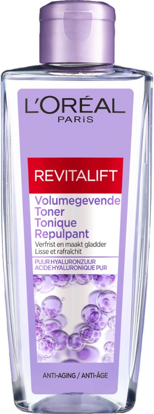 Foto: L or al paris revitalift volumegevende toner gezichtsreiniger met hyaluronzuur 200 ml