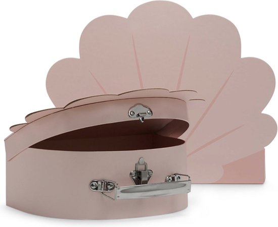 Geboorte koffertje geschenkset Roze Deluxe - Kraamboxen - Prijs cadeaupakketten vanaf €30 - FOR YOU GIFTS