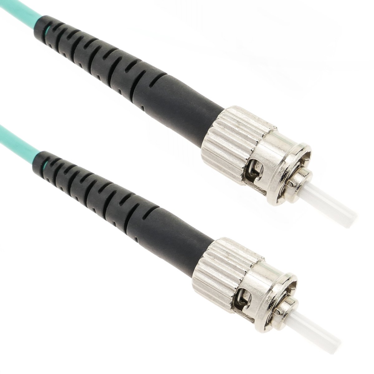 BeMatik - Multimode OM4-glasvezelkabel MMF simplex 50µm / 125µm ST-ST 25m