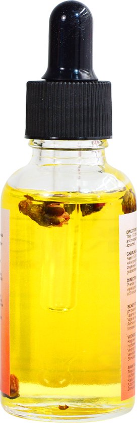 YoniVagin – Yoni Olie – Antibacterieel – Ontstekingsremmend – Detox – pH neutraal – Frisse geur – Vaginale gezondheid – Tegen infecties/irritaties – Perzik