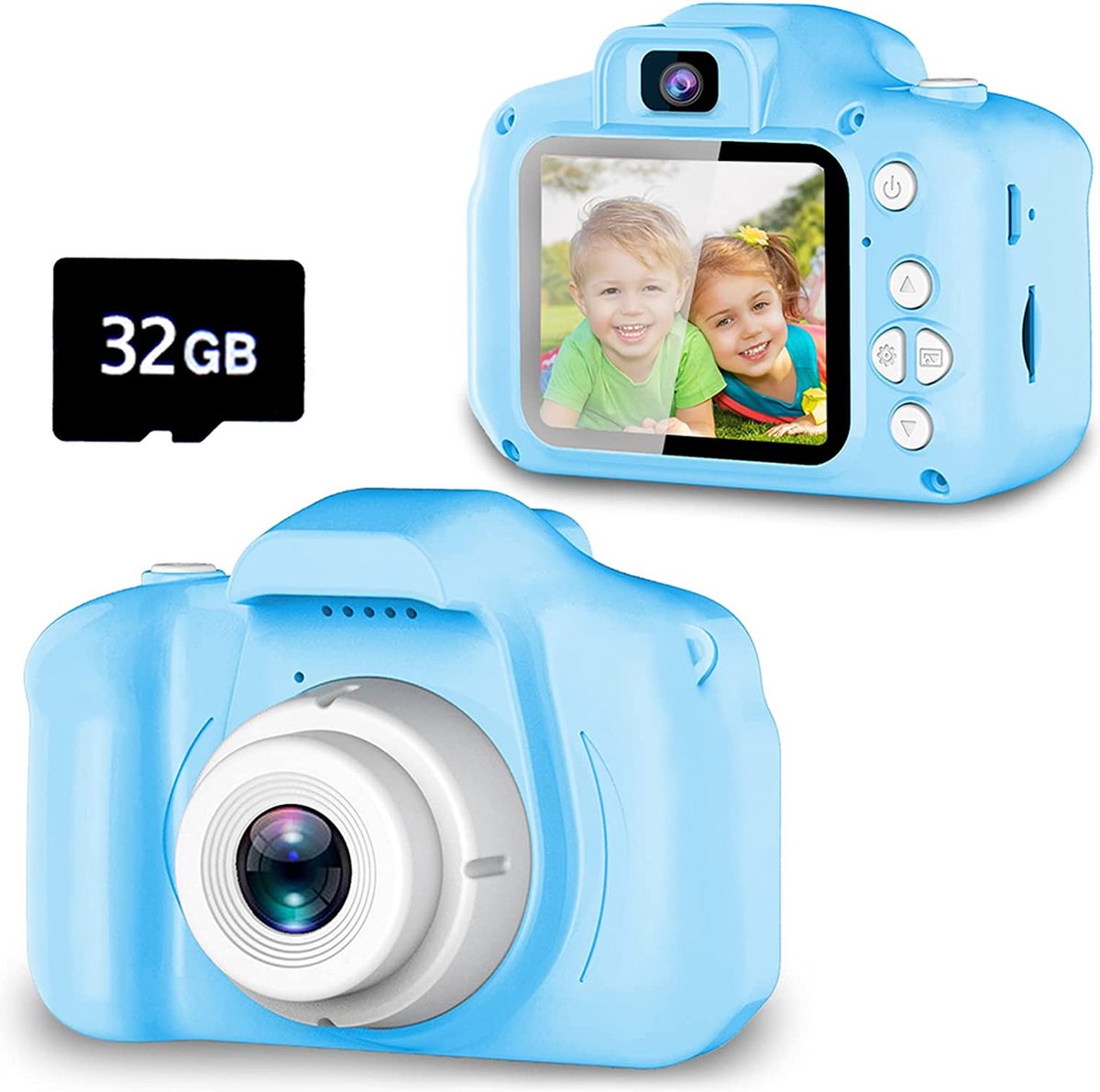 Appareil photo numérique pour enfants Vitasy Pro - HD 1080p - Blauw -  Appareil photo