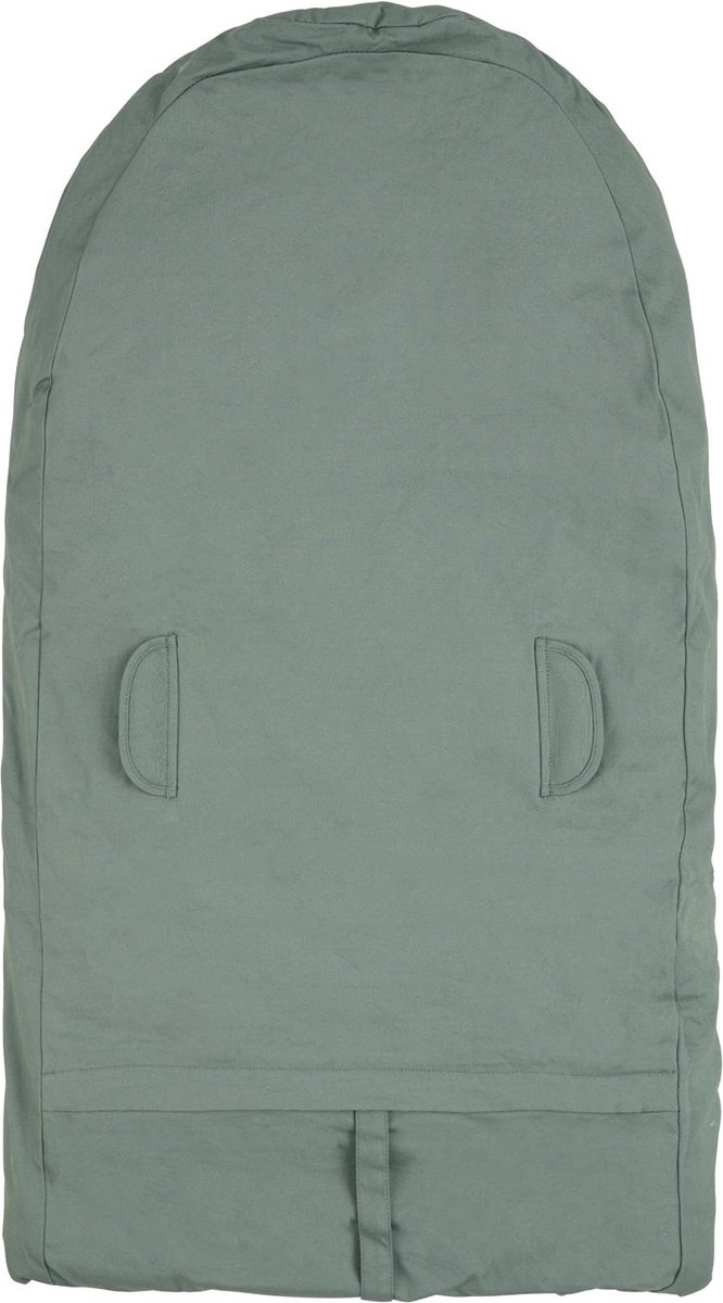 Voksi Carry - Zachte reiswieg en voetenzak kinderwagen - Wandelwagen - Carry Sea Green thumbnail 2