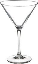 Secret de Gourmet Cocktailglazen/martiniglazen - 4x stuks - 210 ml - transparant