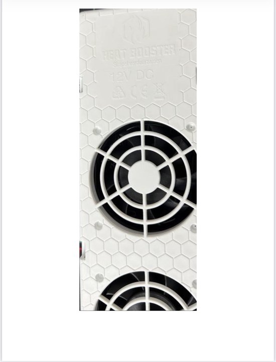 Heatbooster Radiator Ventilator Triple-set – Universeel - Geschikt voor standaard, smalle en enkelplaats radiatoren en convectoren - Magnetisch -  Geruisloos - Ultrazuinig