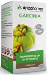 ArkoPharma Garcinia doos met afbeelding van de vrucht. "Vermindert de zin om te snoepen". Bevat 45 capsules.