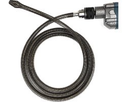 WiseGoods Luxe Rioolontstopper Slang - Rioolslang - Rioolrat - Rioolveer - Rioolreinigersveer - Badkamer / Keuken Gereedschap 3M