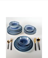 Bol.com Servies hotel 24-delig Blue Vojage aanbieding